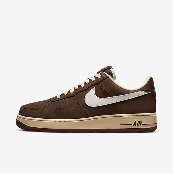 Brown Air Force 1 Shoes. Nike JP